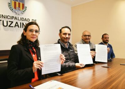 SE FIRMÓ UN IMPORTANTE CONVENIO ENTRE MUNICIPIO Y LA ESCUELA CARRANZA 1