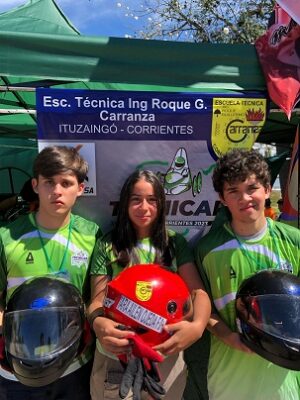 LA ESCUELA CARRANZA DE ITUZAINGO OBTUVO EL SEGUNDO LUGAR EN EL TECNICAR 2023 1