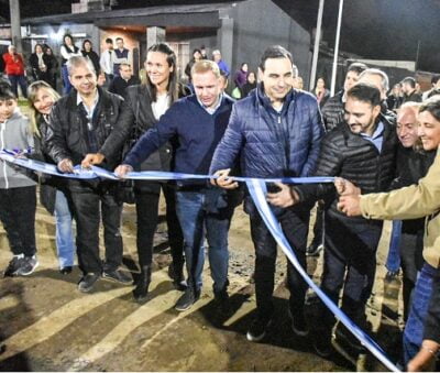 INAUGURACIONES Y PROYECTOS DE MAS OBRAS PARA ITUZAINGÓ EN SU CUMPLEAÑOS 1