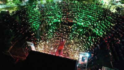 CON UN RECITAL MULTITUDINARIO INICIÓ LA ESTUDIANTINA 2024 1